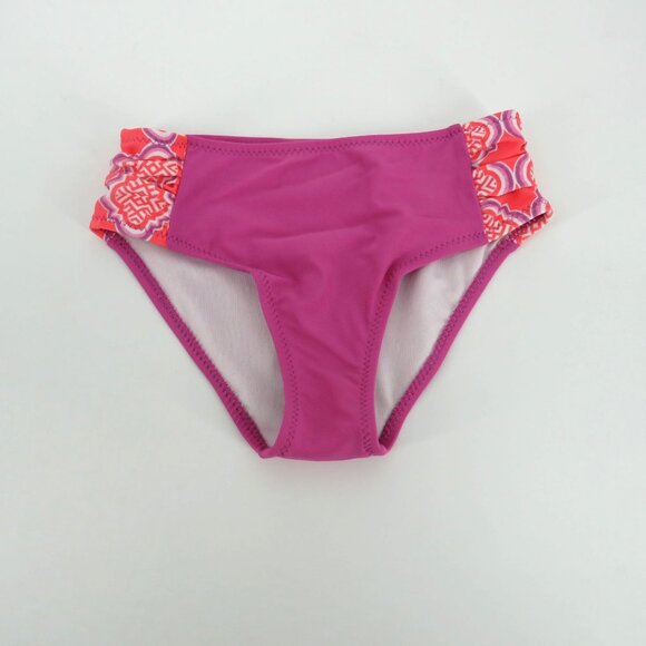 Cabana Life Girls 2-Piece Swim Rash Guard Bikini Bottom UPF 50 Size 4 NWT $40 - Picture 4 of 5